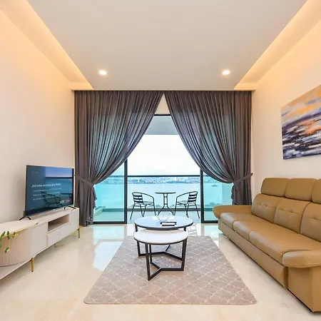 Marina View Resort By Nest Home Bathtub & Seaview! Johor Bahru Exterior photo